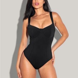 TA3 Lifty Black Sculpting One Piece Swimsuit NWT XL